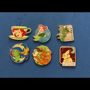 Disney Trading Pin Lot Little Mermaid Ariel